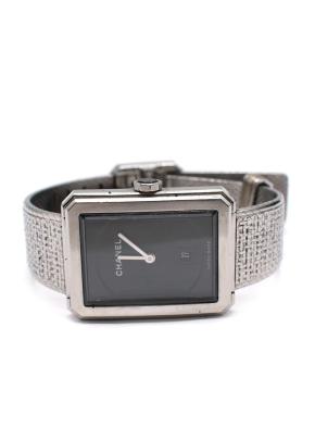 Chanel Boy-friend Black Quartz Watch 3