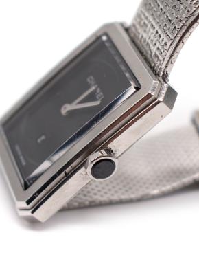 Chanel Boy-friend Black Quartz Watch 8