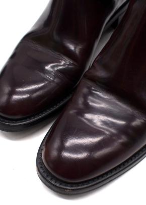 Church's Oxblood Patent Chelsea Boots 6