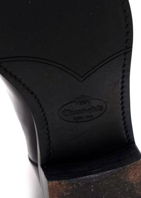 Church's Oxblood Patent Chelsea Boots 10