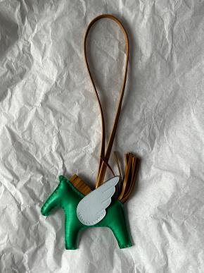 Hermes Rodeo Menthe Pegase PM Charm 2