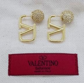 Valentino Crystal Ball VLOGO Earrings 4