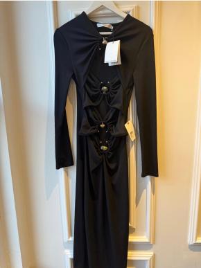 Christoper Esber Black Jersey Cut Out Dress 2