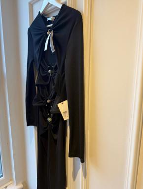 Christoper Esber Black Jersey Cut Out Dress 4