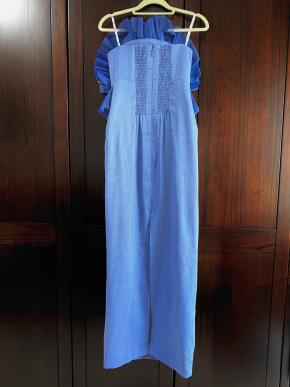 Aje Ruffled Strapless Dress 3
