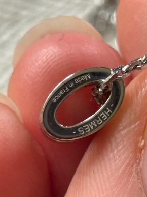 Hermes Black H Mini Pop Pendant 2