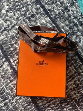 Hermes Black H Mini Pop Pendant 5