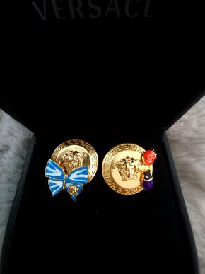 Versace Dua Lipa Butterfly Medusa Earrings 5