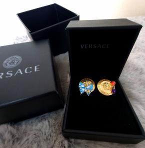 Versace Dua Lipa Butterfly Medusa Earrings 8
