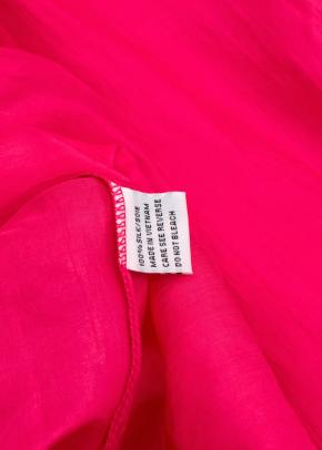 The Rose Ibiza Silk Fuchsia Dress 6