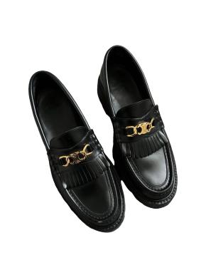 Celine Margaret Loafer in Black 2