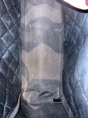 Chanel Black  Quilted Leather Shopper Bag 17