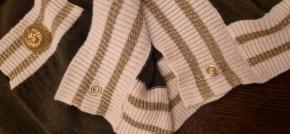 Balmain Brown Cashmere Blend Cardigan 7