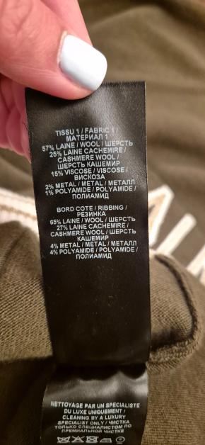 Balmain Brown Cashmere Blend Cardigan 9
