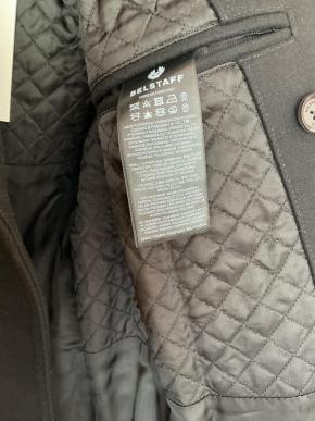 Belstaff Black Cashmere Blend Milford Coat 12