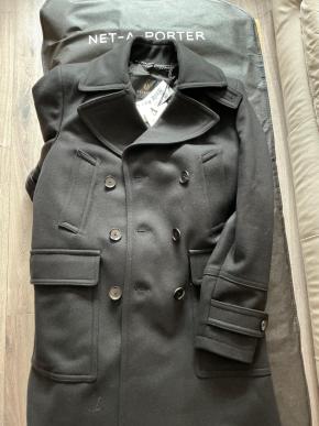 Belstaff Black Cashmere Blend Milford Coat 7