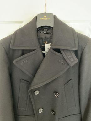 Belstaff Black Cashmere Blend Milford Coat 4
