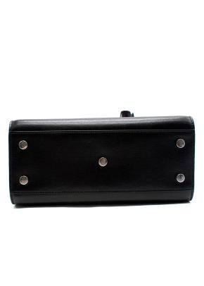 Saint Laurent Black and White Sac Du Jour Bag with Detachable Strap 5