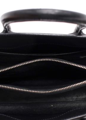 Saint Laurent Black and White Sac Du Jour Bag with Detachable Strap 11
