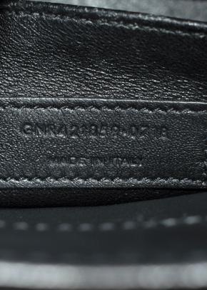 Saint Laurent Black and White Sac Du Jour Bag with Detachable Strap 12