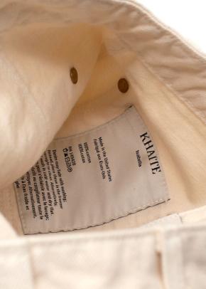 Khaite Off White High Waist Isabelle Jean 6
