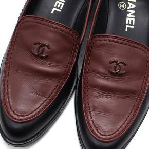 Chanel Two Tone Mocassin Loafer 7