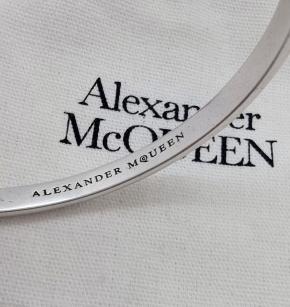 Alexander McQueen Skull And Faux Jewel Cuff 3