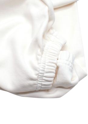 Tory Burch French Terry Logo Cream Sweatpants and Button Jumper Set 9