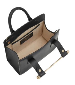Strathberry Black Nano Tote 7