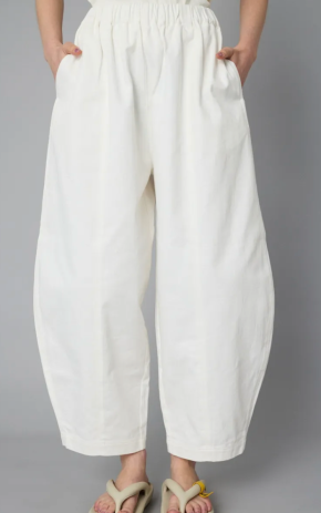 HeRIN.CYE Boyfriend Balloon Pants in White 6