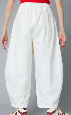 HeRIN.CYE Boyfriend Balloon Pants in White 4
