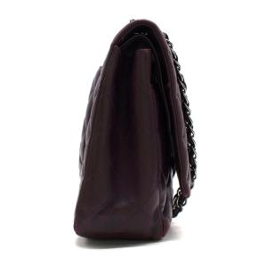 Chanel Jumbo Double Flap Bag in Aubergine 6