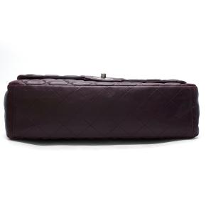 Chanel Jumbo Double Flap Bag in Aubergine 12