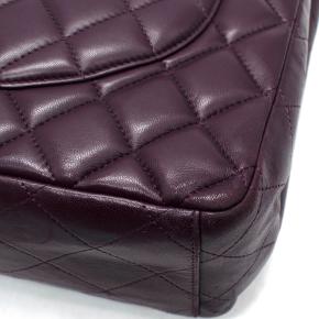 Chanel Jumbo Double Flap Bag in Aubergine 9