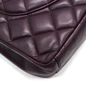 Chanel Jumbo Double Flap Bag in Aubergine 14