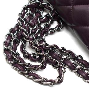 Chanel Jumbo Double Flap Bag in Aubergine 13