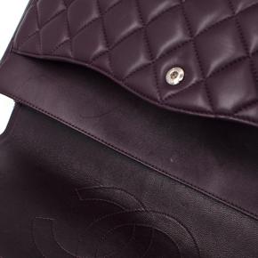 Chanel Jumbo Double Flap Bag in Aubergine 26