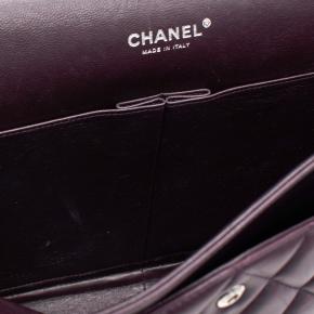 Chanel Jumbo Double Flap Bag in Aubergine 28