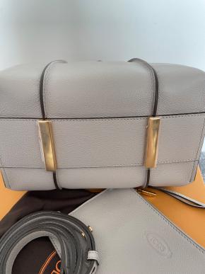 Tod's Grey Mini T Timeless Shopping Bag 3
