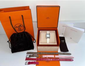 Hermes Limited Edition Small Cape Cod Watch With Straps 7
