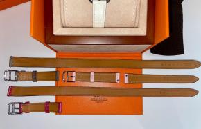 Hermes Limited Edition Small Cape Cod Watch With Straps 8