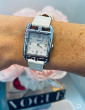 Hermes Limited Edition Small Cape Cod Watch With Straps 16