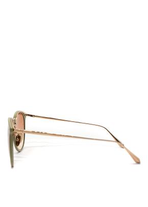 LindaFarrow Kings Sunglasses in Sage 4