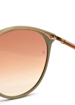 LindaFarrow Kings Sunglasses in Sage 7