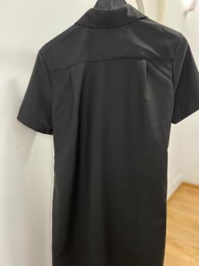 Loewe Black Draped Cotton Dress 4