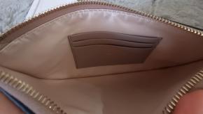 Valentino Beige Leather Wrist Clutch 8