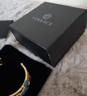 Versace X Dua Lipa Butterfly Cuff Bracelet 12