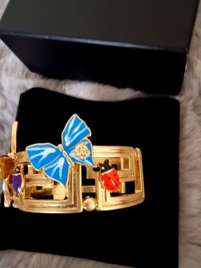 Versace X Dua Lipa Butterfly Cuff Bracelet 8