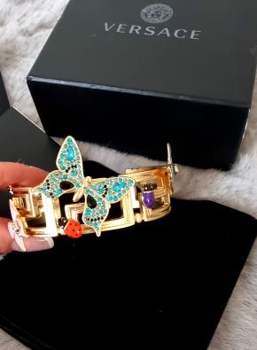 Versace X Dua Lipa Butterfly Cuff Bracelet 10
