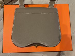 Hermes Etoupe Epsom Mini Della Cavalleria 3